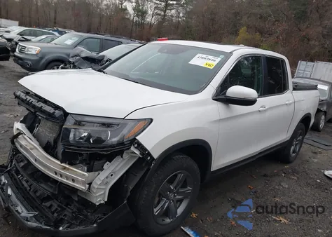 2023 Honda Ridgeline Rtl z USA, uszkodzony, nr VIN 5FPYK3F59PB049251